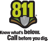 Know what's below. Call 811 before you dig.